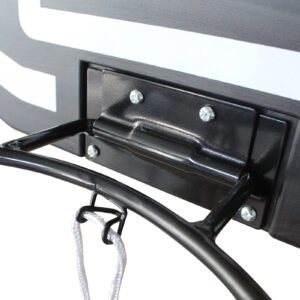 Wall-mounted basketball hoop 28.5 x 18 inches shatterproof back
