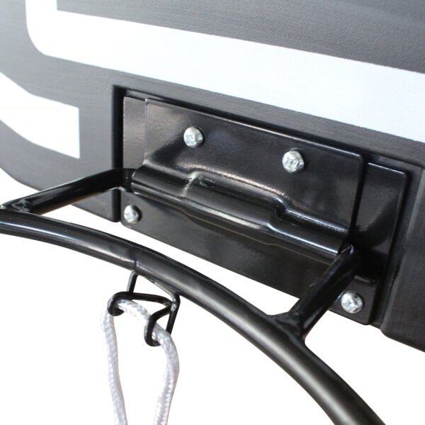 Wall-mounted basketball hoop 28.5 x 18 inches shatterproof back - Image 6