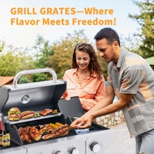 Propane Grill 4 Burner Barbecue Grill 37000 BTUs