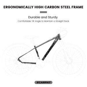 29-inch Mountain Bike with 21-Speed ​​Suspension Fork  Aluminum Frame Disc Brakes Urban Commuter Unisex